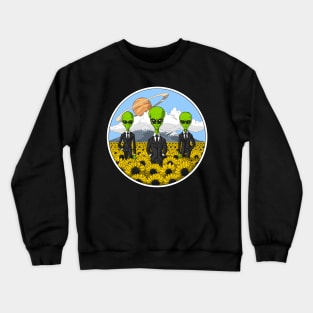 Sunflower Aliens Crewneck Sweatshirt